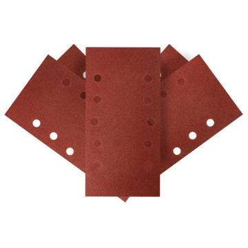 Sanding paper, velcro 115 x 230 mm, K120, 5 pcs, with holes