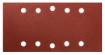 Sanding paper, velcro 115 x 230 mm, K120, 5 pcs, with holes