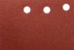 Sanding paper, velcro 115 x 230 mm, K120, 5 pcs, with holes