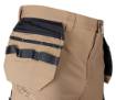 Mix&Match work trousers, 4 way stretch, with holsters, Cordura, beige/black, size S