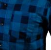 Flannel shirt, navy blue, size L