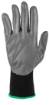 Work gloves, nitrile coated polyester, 4131X, size 8
