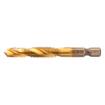 HSS TiN threading drill bit, M8 x 1.25 mm, Hex