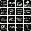 Spotlight SMD 50W 4250 lm 230V