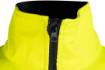 Softshell high visibility work jacket, black-yellow, size M