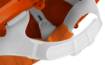 Safety helmet certified, orange