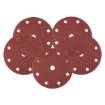 Velcro sanding discs  150 mm, P60, 5 pcs, with 9 holes for 04-721