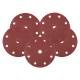 Velcro sanding discs  150 mm, P60, 5 pcs, with 9 holes for 04-721