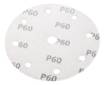 Velcro sanding discs  150 mm, P60, 5 pcs, with 9 holes for 04-721
