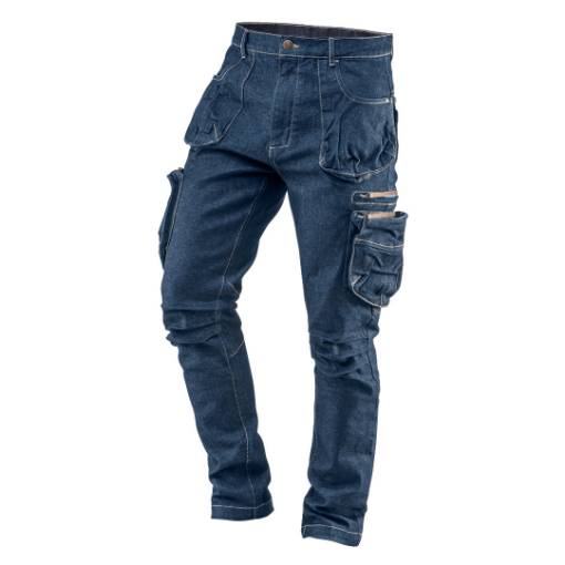 5 pockets work trousers DENIM, size L