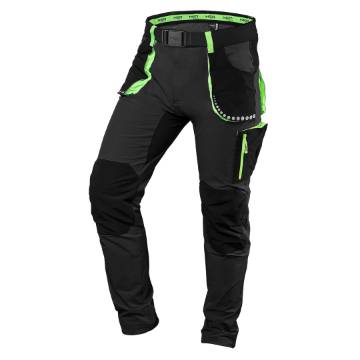 Work trousers PREMIUM, 4 way stretch, black, size S