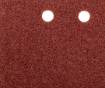 Sanding paper, velcro 115 x 230 mm, K60, 5 pcs, with holes