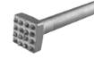 SDS Plus pea shooter 35 x 35 mm, 16 teeth