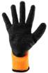 Insulated work gloves, latex coated polyester, 2242X, size 10