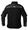 PREMIUM work fleece, black, Cordura reinforcements, size L