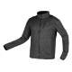OUTDOOR zip-up sweatshirt, pique, grey, size S