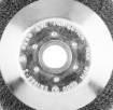 Steel wire brush for gass cutter 200 x 25.4 mm, soft