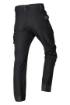 Mix&Match work trousers, 4 way stretch, black-green, size L