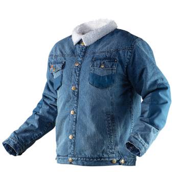 Working jacket DENIM, insulated, size XXXL