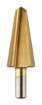 Step drills 4-12 mm, reamer 12.4 mm, router bit 6x90 mm, countersink 8-20 mm TiN