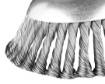Steel wire brush for gass cutter 150 x 25.4 mm, hard