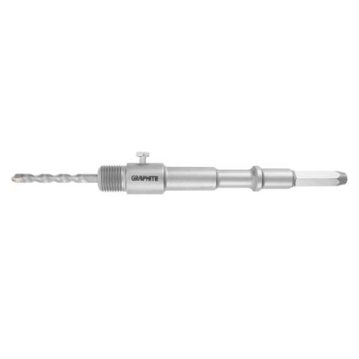 Adapter for HEX hole saws and pilot drill M22 200 mm