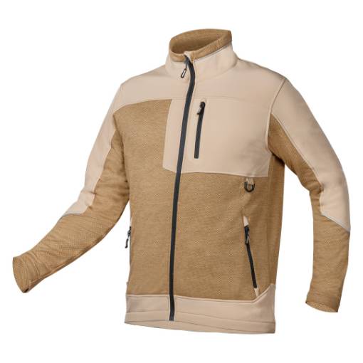 OUTDOOR softshell sweatshirt, beige, size XL