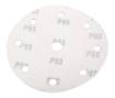 Velcro sanding discs  150 mm, P80, 5 pcs, with 9 holes for 04-721