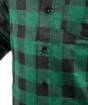 Flannel shirt, green, size M