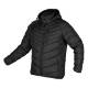 Mix&Match jacket, quilted, down, lightweight, black, size M
