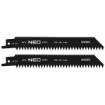 Sabre saw blade, HCS, 152 x 19 x 1 mm, 8TPI, cpl. 2 pcs.