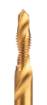 HSS TiN threading drill bit, M6 x 1 mm, Hex