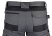 Mix&Match work trousers, Canvas, Cordura reinforcements, grey/black, size XXL