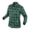 Flannel shirt, green, size S