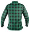 Flannel shirt, green, size S