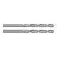 HSS metal drill, DIN 338, 4.5 mm, 2 pcs
