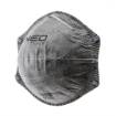 Dust protection half-mask with active carbon, FFP2, 3 pcs