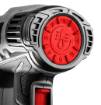Heat gun 2000W, temperature range: I: 50°C, II: 50-550°C, III: 50-550°C, case