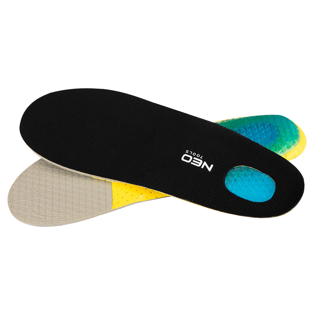 Shoe cushioning insoles, gel, cut 41-47