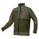 OUTDOOR softshell sweatshirt, green, size M