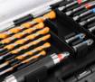 Drill and bit set, 20 pcs