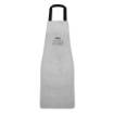 Leather welding apron 60 x 90 cm, cotton strips