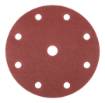 Velcro sanding discs  150 mm, P120, 5 pcs, with 9 holes for 04-721