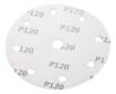 Velcro sanding discs  150 mm, P120, 5 pcs, with 9 holes for 04-721