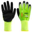 Insulated work gloves, latex coated polyester (2 layers), 3241X, size 10