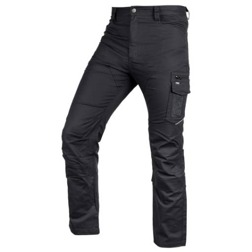 Mix&Match work trousers, Canvas, black, size M