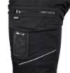 Mix&Match work trousers, Canvas, black, size M