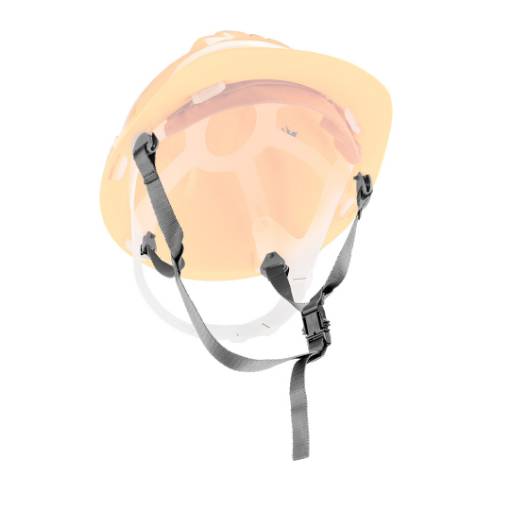 Chin strap for helmet, 4 points