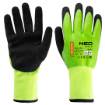 Insulated work gloves, latex coated polyester (2 layers), 3241X, size 11