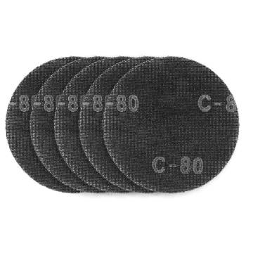 Abrasive mesh, velcro 180 mm, K80, 5 pcs for sander 59G263